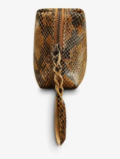 PAUL MARIUS Trousses|Adèle Python - Safran