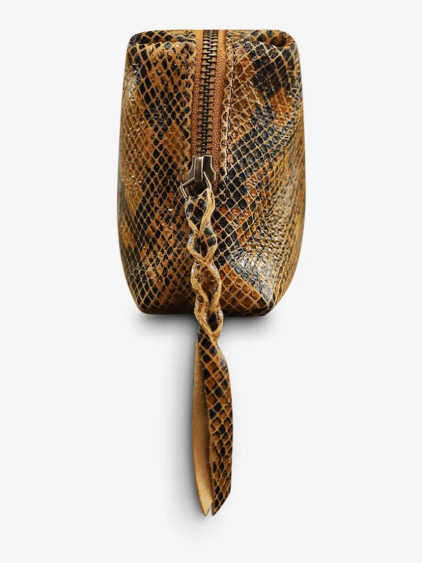 PAUL MARIUS Trousses|Adèle Python - Safran