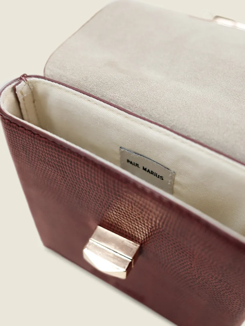 PAUL MARIUS Trousses|Mini Sacs|Agathe 1960 - Grenat