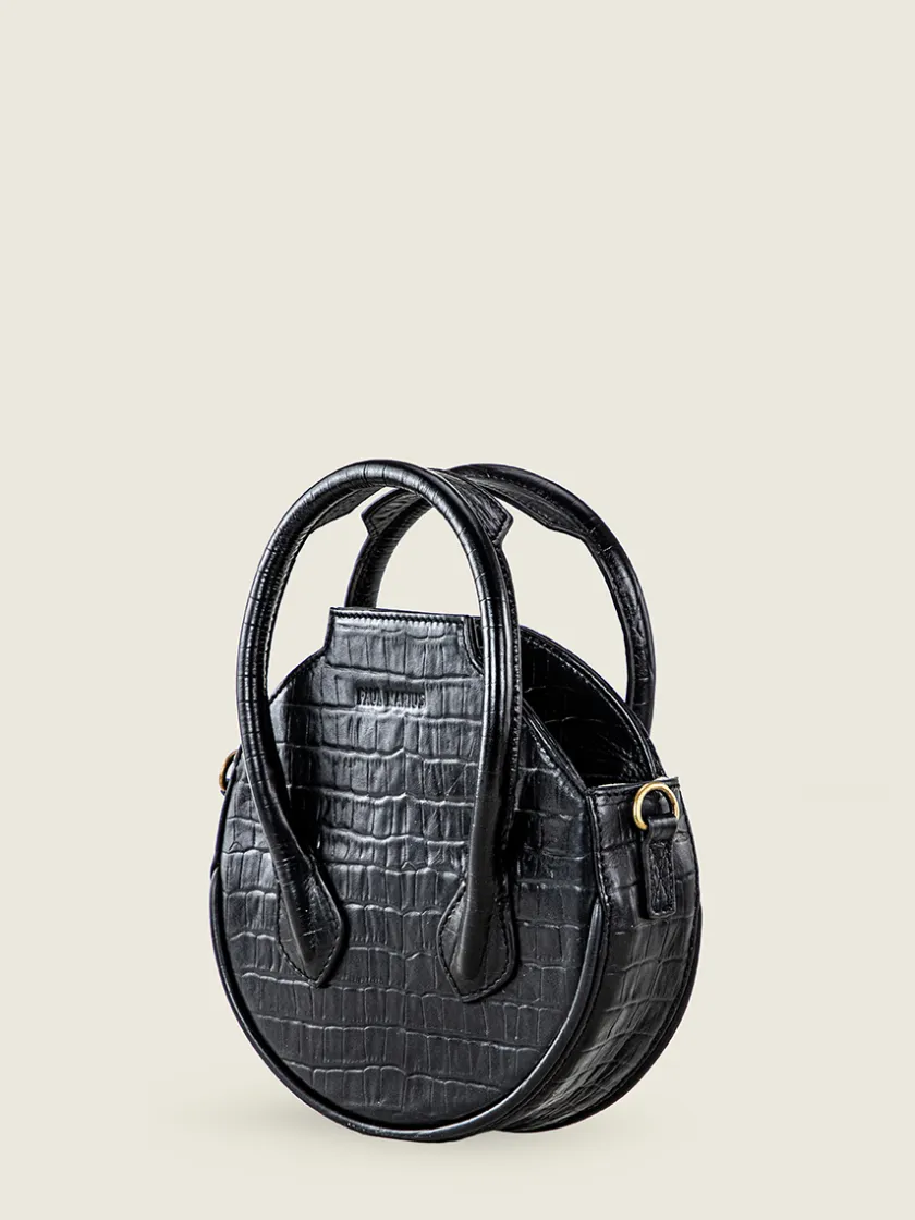 PAUL MARIUS Mini Sacs|Sacs Porté Épaule|Aline Héritage - Noir De Jais