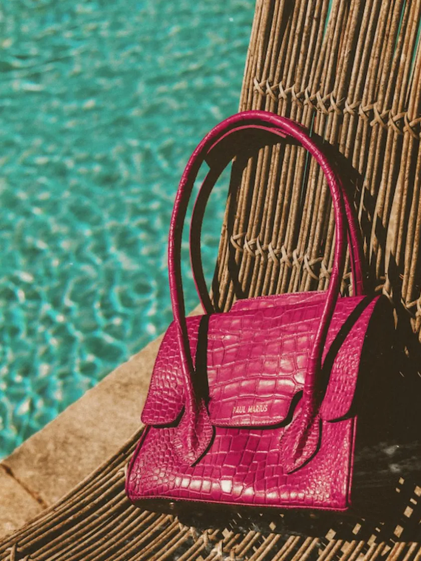 PAUL MARIUS Sacs Porté Épaule|Sacs Porté Main|Colette S Alligator Cocktail - Tourmaline