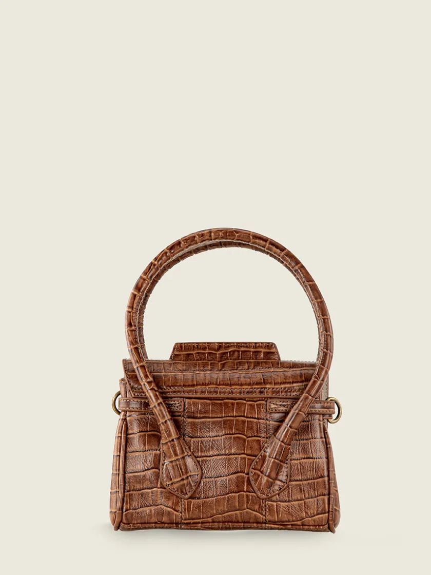 PAUL MARIUS Sacs Porté Main|Mini Sacs|Colette XS Héritage - Marron Glacé