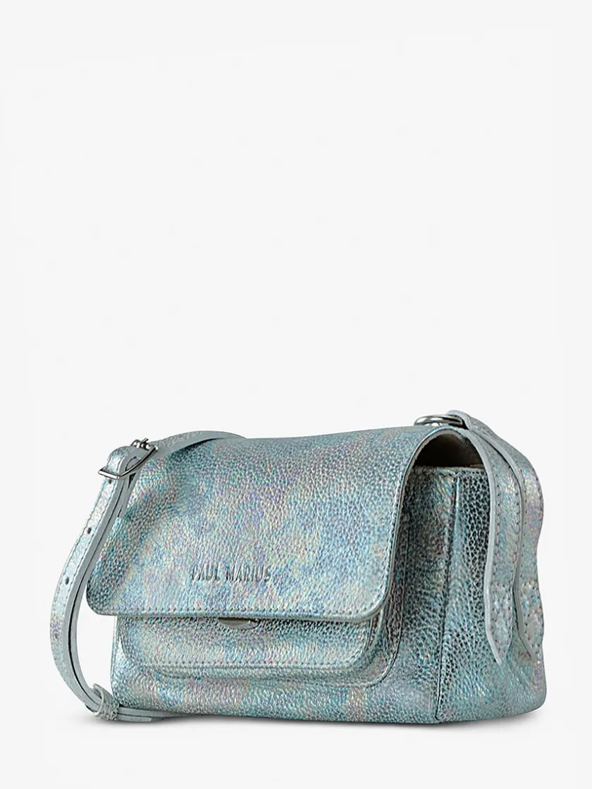 PAUL MARIUS Mini Sacs|Diane XS Granite - Blanc / Holographique