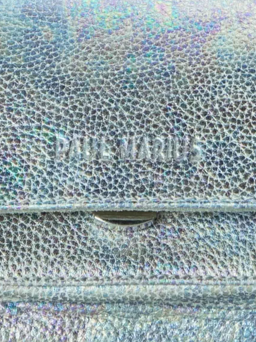 PAUL MARIUS Mini Sacs|Diane XS Granite - Blanc / Holographique