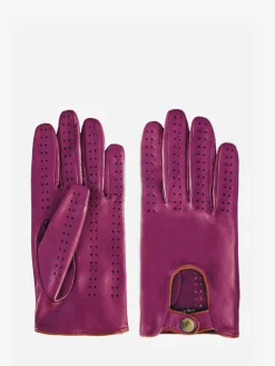 PAUL MARIUS Gants Et Mitaines|Gant Pilote Femme - Zinzolin / Naturel
