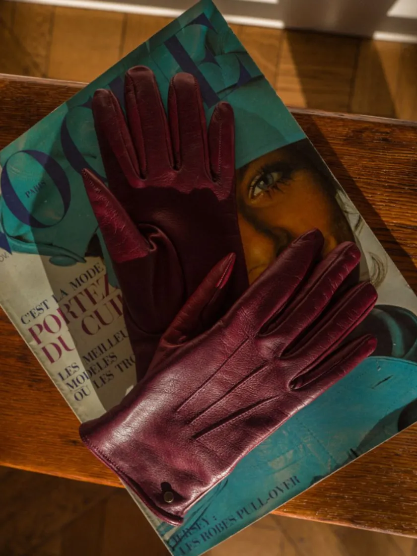 PAUL MARIUS Gants Et Mitaines|Gants Femme - Bordeaux
