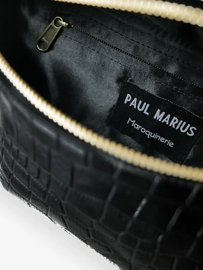 PAUL MARIUS Sacs Porté Travers|LaBanane Alligator - Noir De Jais