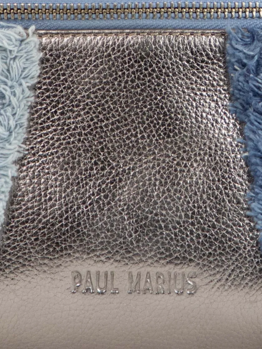 PAUL MARIUS Sacs Porté Travers|LaBanane - Denim / Acier