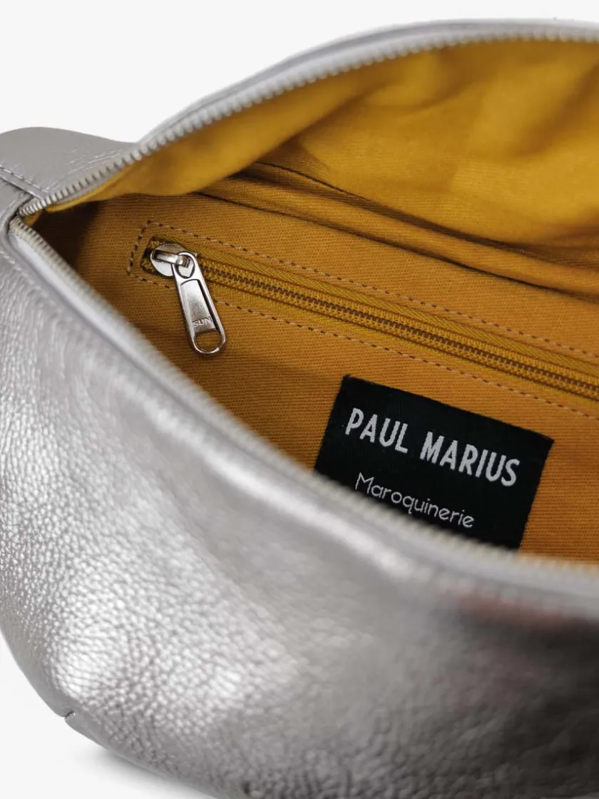 PAUL MARIUS Sacs Porté Travers|LaBanane XS - Acier