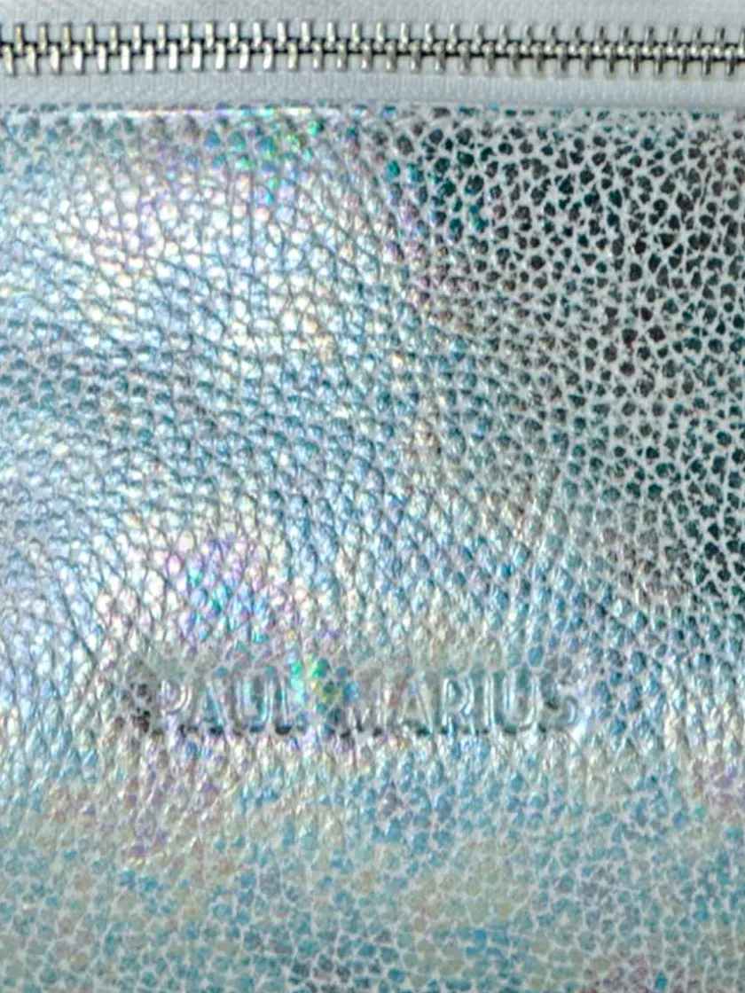 PAUL MARIUS Sacs Porté Travers|LaBanane XS Granite - Blanc / Holographique