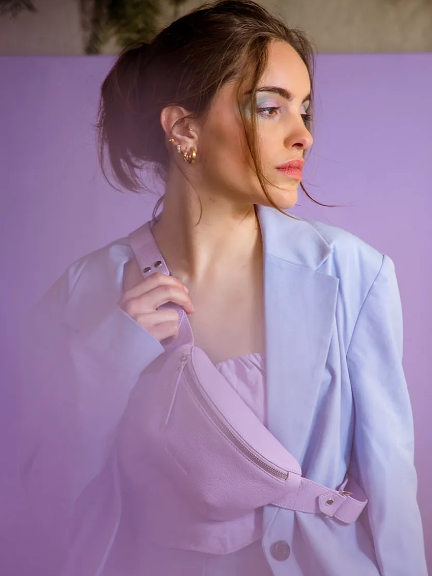 PAUL MARIUS Sacs Porté Travers|LaBanane XS Pastel - Lilas