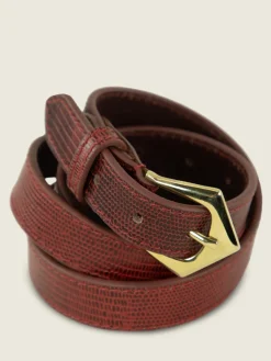 PAUL MARIUS Ceintures|LaCeinture Albane 1960 - Grenat