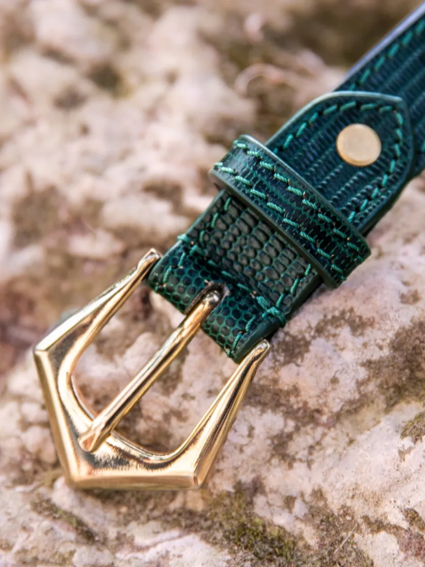 PAUL MARIUS Ceintures|LaCeinture Albane 1960 - Malachite
