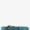 PAUL MARIUS Ceintures|Ceintures|LaCeinture Magnifique Nubuck - 25mm - Bleu Piscine