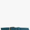 PAUL MARIUS Ceintures|Ceintures|LaCeinture Magnifique Nubuck - 20mm - Bleu Piscine