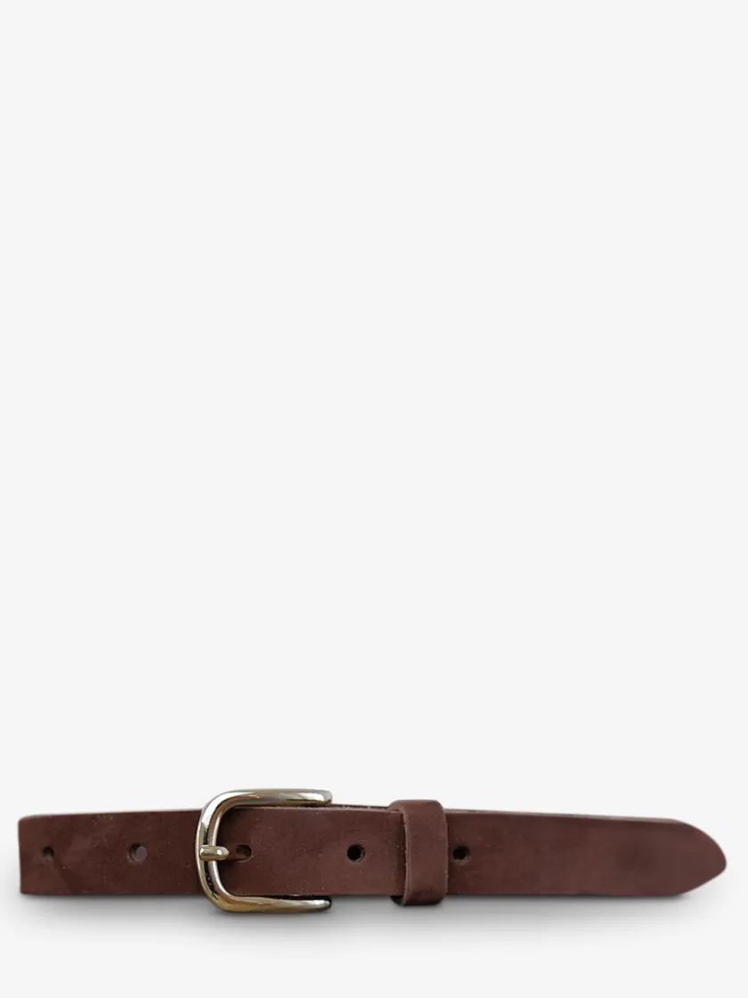 PAUL MARIUS Ceintures|Ceintures|LaCeinture Magnifique Nubuck - 20mm - Brun