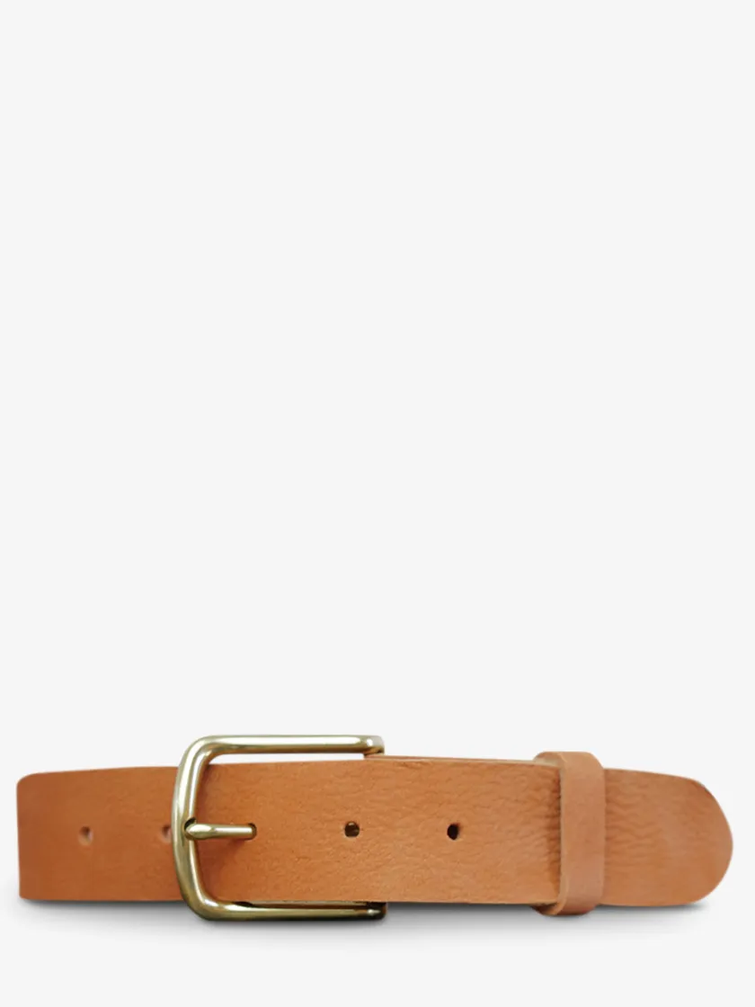 PAUL MARIUS Ceintures|Ceintures|LaCeinture Magnifique Nubuck - 35mm - Orange
