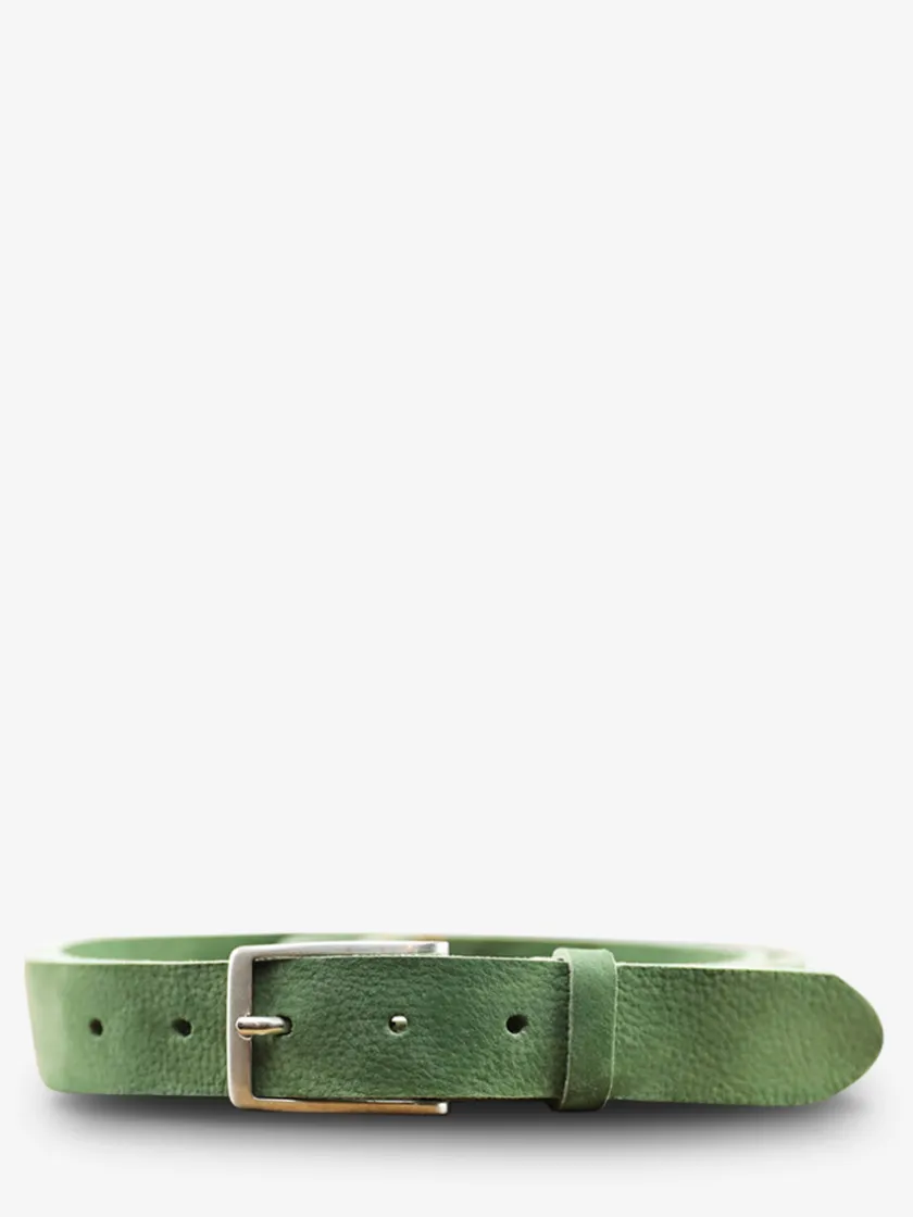 PAUL MARIUS Ceintures|Ceintures|LaCeinture Magnifique Nubuck - 30mm - Vert Amande