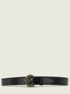 PAUL MARIUS Ceintures|LaCeinture Zélie Héritage - Noir De Jais