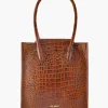 PAUL MARIUS Sacs Porté Épaule|LaFlâneuse Alligator - Ambre