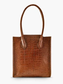 PAUL MARIUS Sacs Porté Épaule|LaFlâneuse Alligator - Ambre