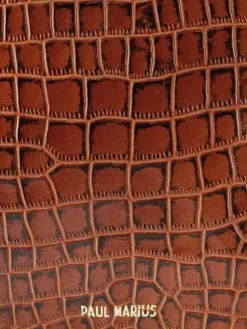 PAUL MARIUS Sacs Porté Épaule|LaFlâneuse Alligator - Ambre