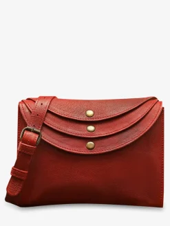 PAUL MARIUS Mini Sacs|LaMinaudière - Rouge Huilé