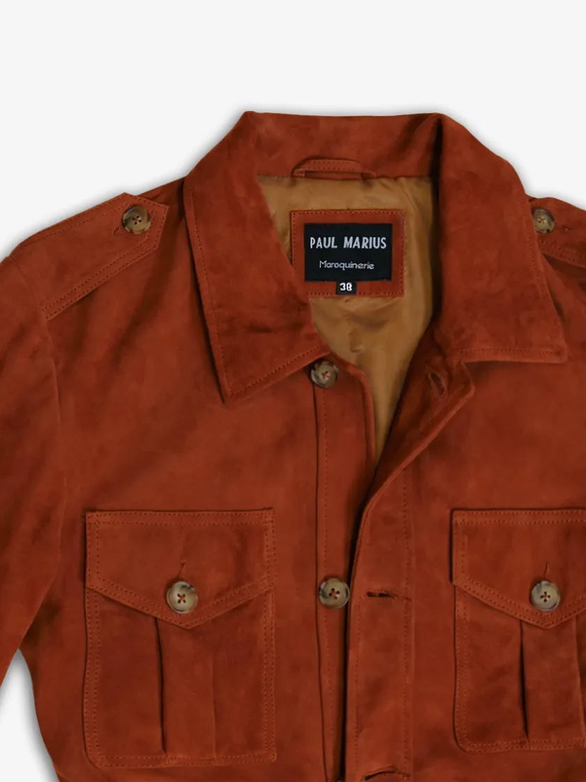 PAUL MARIUS Vestes|LaSaharienne Homme - Cognac