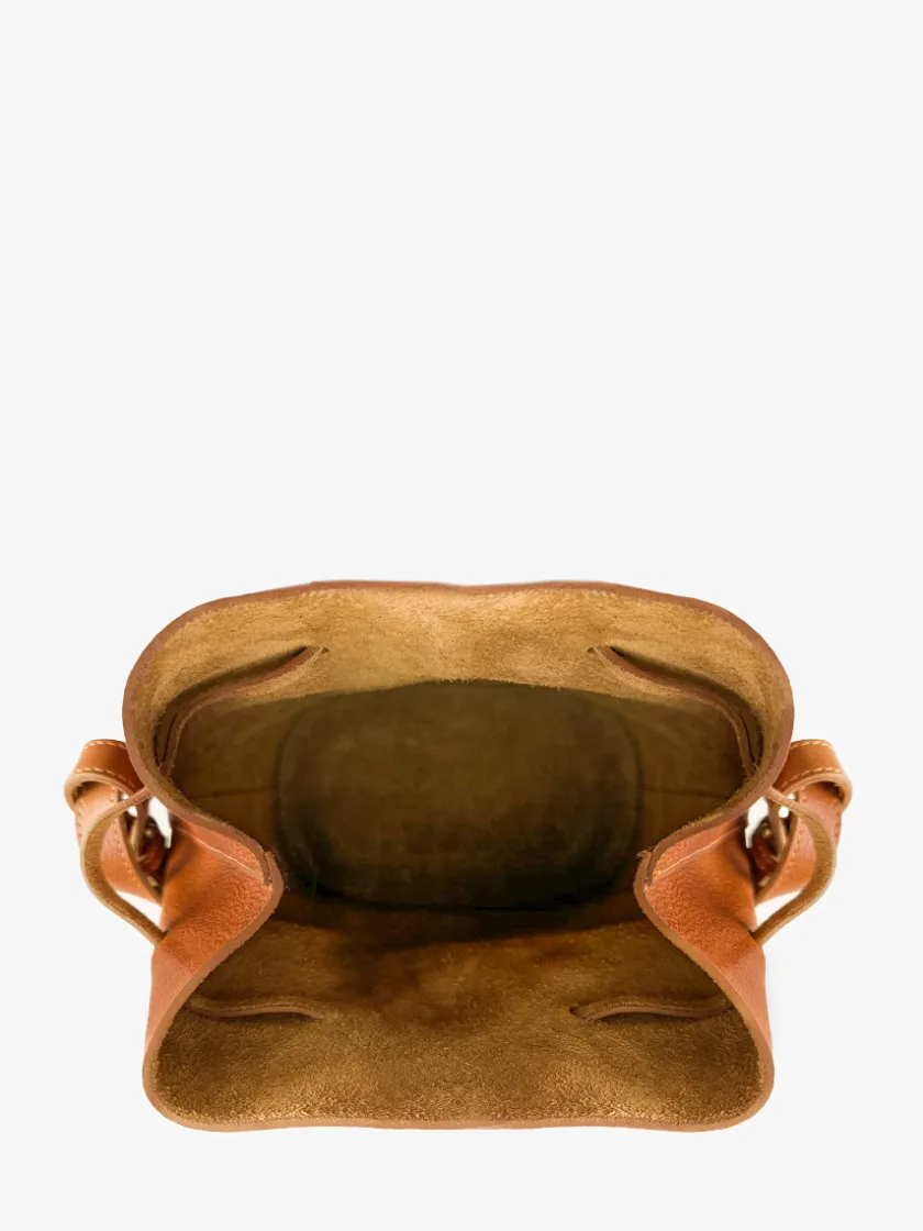 PAUL MARIUS Sacs Porté Épaule|L'Aumonière - Cognac Huilé