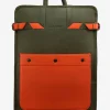 PAUL MARIUS Cartables Et Porte-Documents|Sacs À Dos|LeCitadin - Kaki / Orange