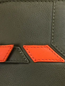 PAUL MARIUS Cartables Et Porte-Documents|Sacs À Dos|LeCitadin - Kaki / Orange