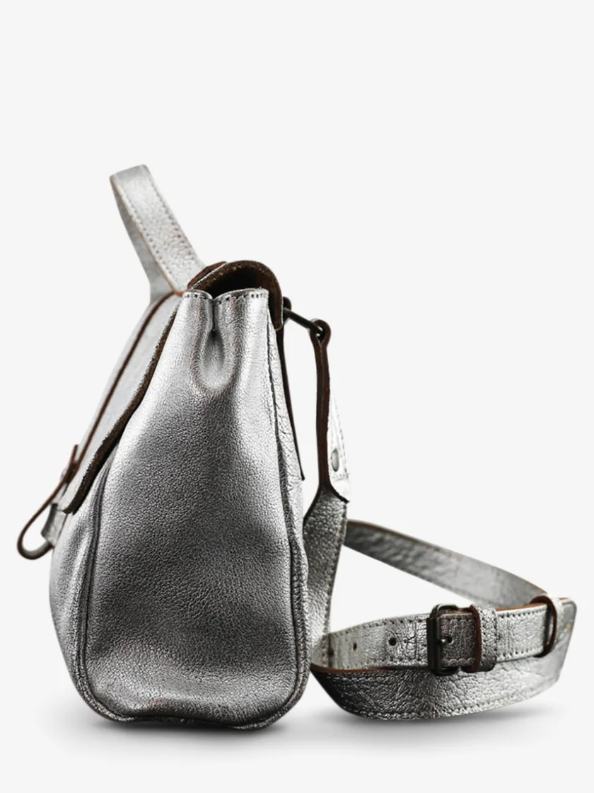 PAUL MARIUS Sacs Porté Travers|Sacs Porté Main|LeCorneille - Ambre Argenté