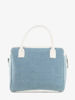 PAUL MARIUS Cartables Et Porte-Documents|Sacs Porté Épaule|LeDandy Chimère - Denim / Blanc