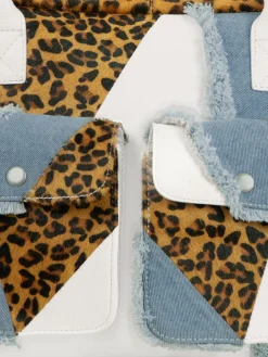PAUL MARIUS Cartables Et Porte-Documents|Sacs Porté Épaule|LeDandy Chimère - Denim / Blanc
