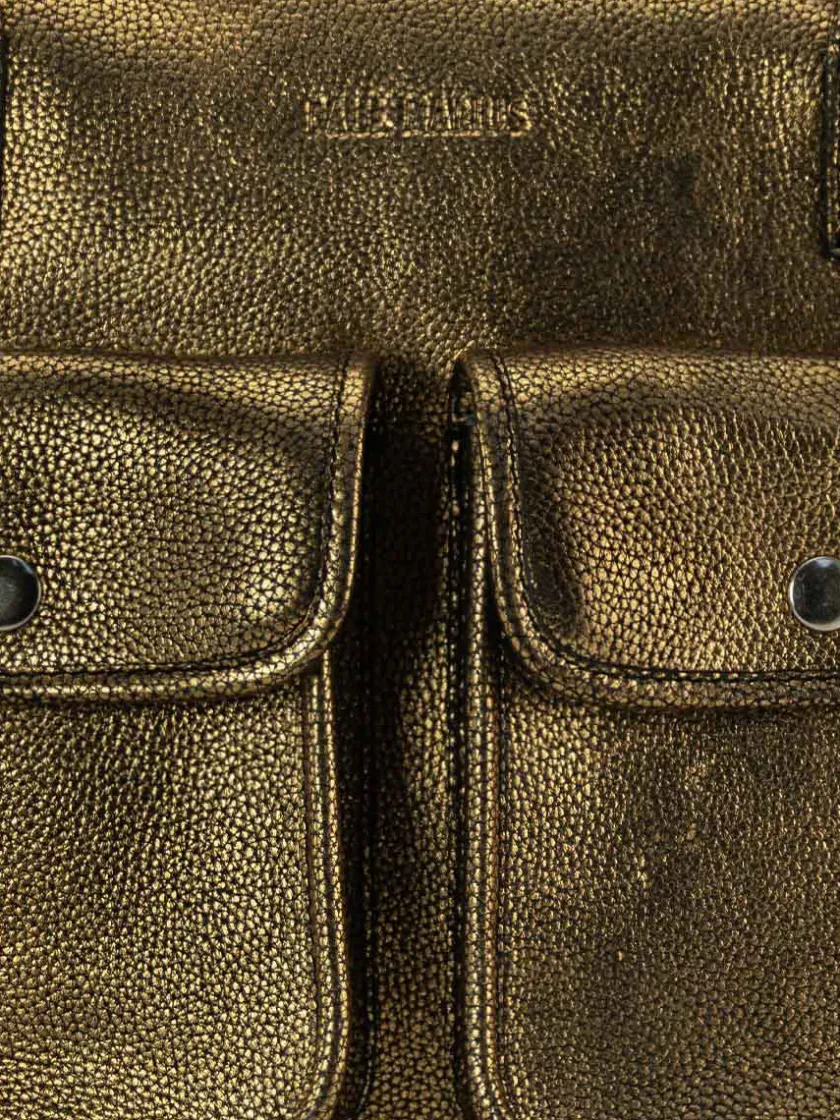PAUL MARIUS Cartables Et Porte-Documents|Sacs Porté Épaule|LeDandy Granite - Noir / Doré