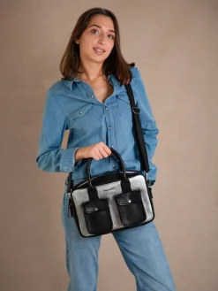 PAUL MARIUS Mini Sacs|LeDandy S - Argenté / Noir