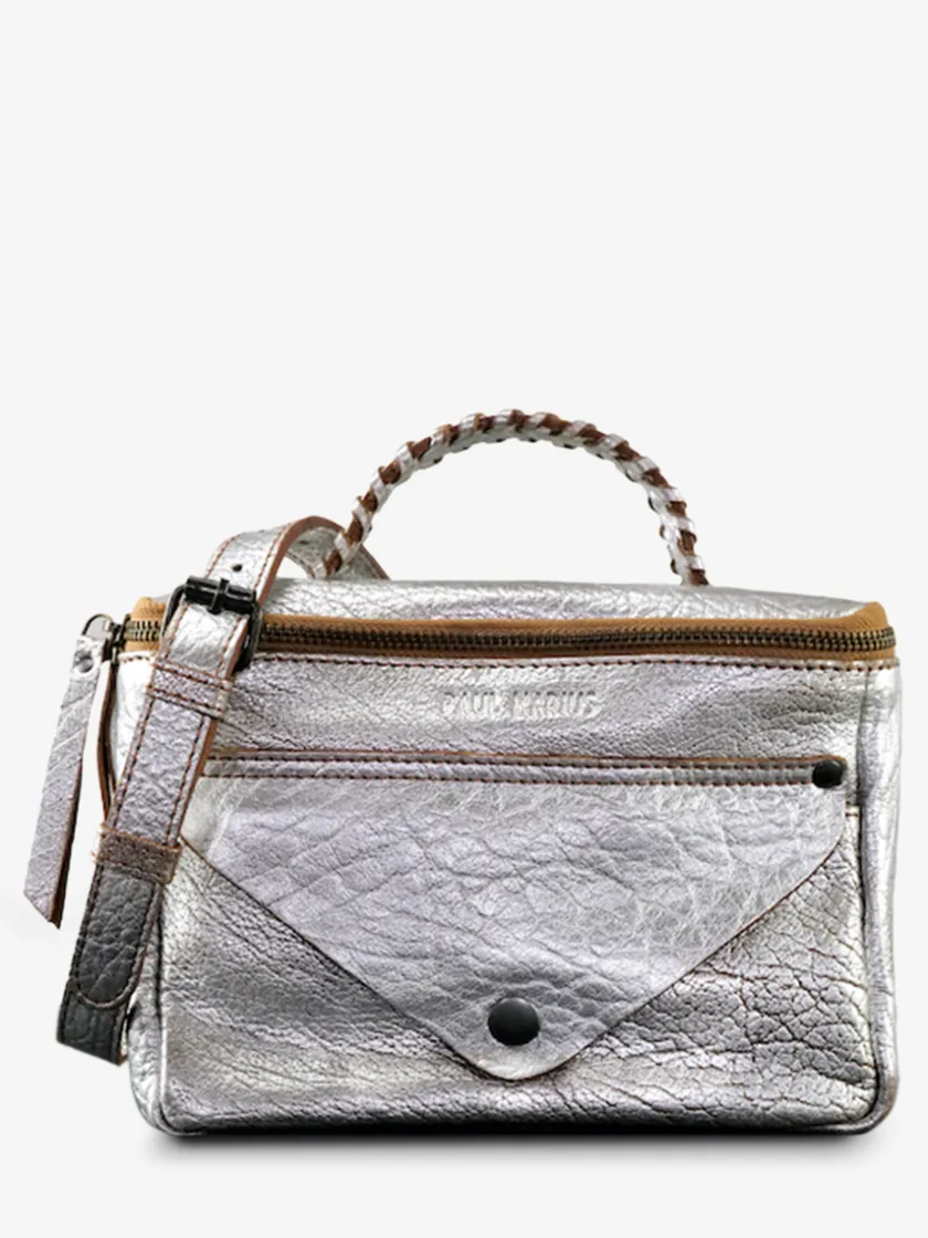 PAUL MARIUS Mini Sacs|Sacs Porté Travers|LeGavroche Réédition - Ambre Argenté