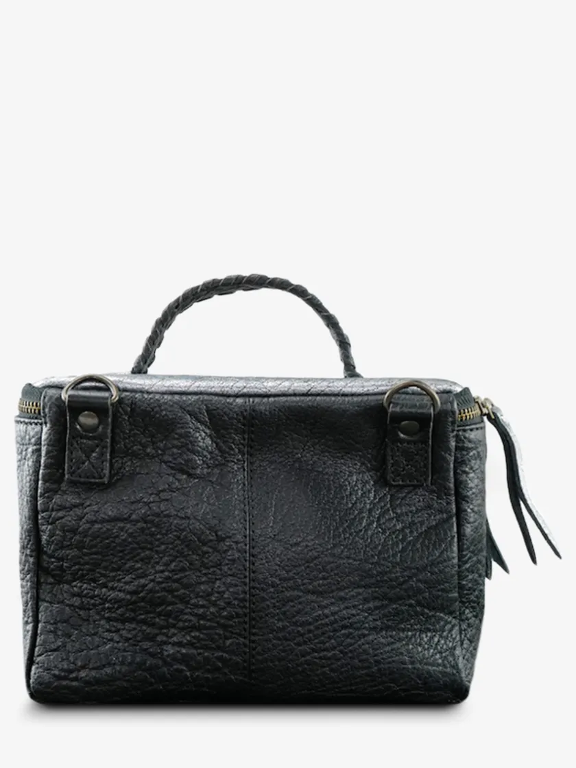 PAUL MARIUS Mini Sacs|Sacs Porté Travers|LeGavroche Réédition - Argenté / Noir