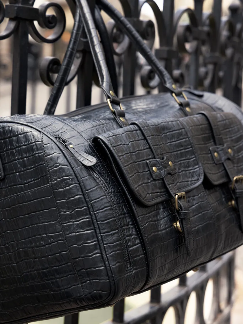 PAUL MARIUS Sacs De Voyage|Sacs De Voyage|Le48h Héritage - Noir De Jais