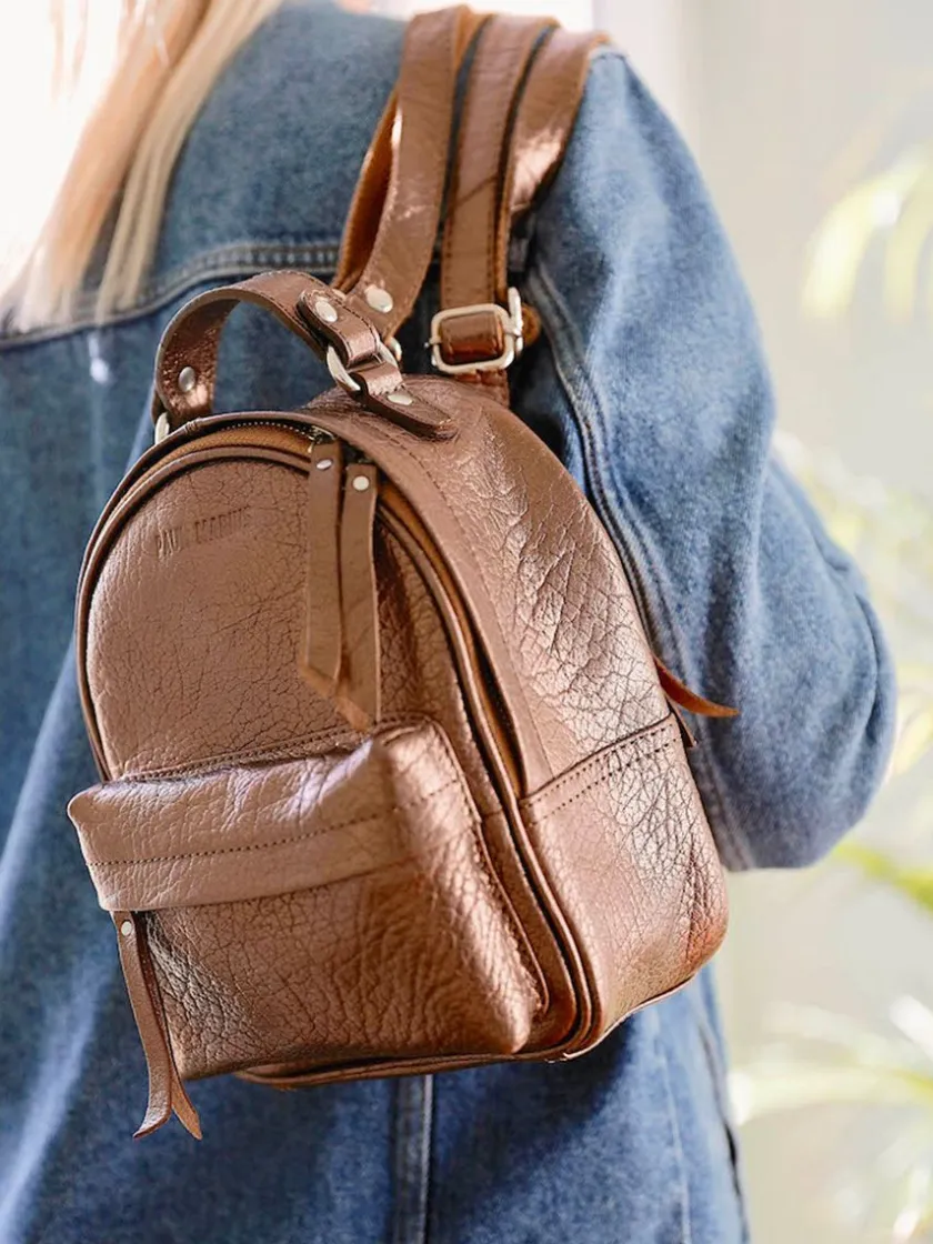 PAUL MARIUS Sacs À Dos|Mini Sacs|LeMini Intrépide - Cuivré