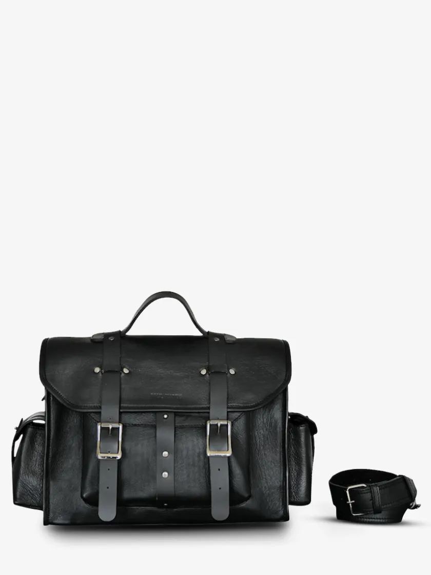 PAUL MARIUS Sacs De Voyage|Sacs De Voyage|LeNomade M - Noir Huilé