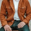 PAUL MARIUS Vestes|LeNuméro 1 - Cognac - S