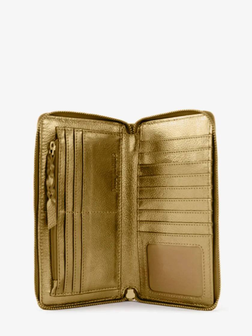 PAUL MARIUS Portefeuilles|LePortefeuille Charlotte - Bronze