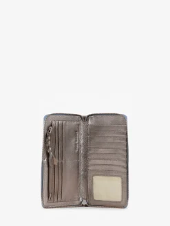 PAUL MARIUS Portefeuilles|LePortefeuille Charlotte - Denim / Acier
