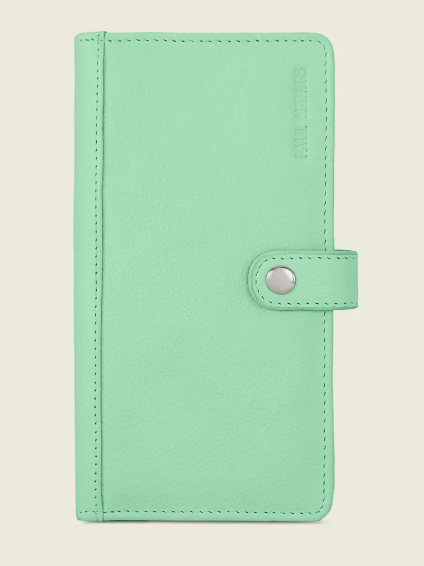 PAUL MARIUS Portefeuilles|LePortefeuille Charlotte N°2 Pastel - Menthe