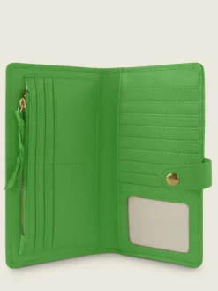 PAUL MARIUS Portefeuilles|LePortefeuille Charlotte N°2 Sorbet - Kiwi