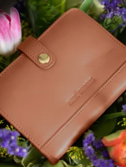 PAUL MARIUS Portefeuilles|LePortefeuille Jeanne Art Déco - Caramel
