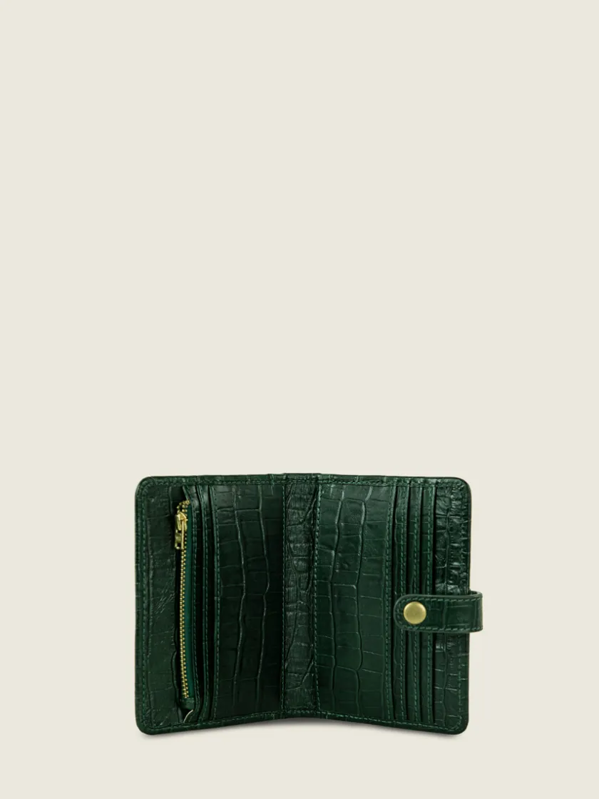PAUL MARIUS Porte-Cartes|Porte-Monnaie|LePortefeuille Jeanne Héritage - Malachite