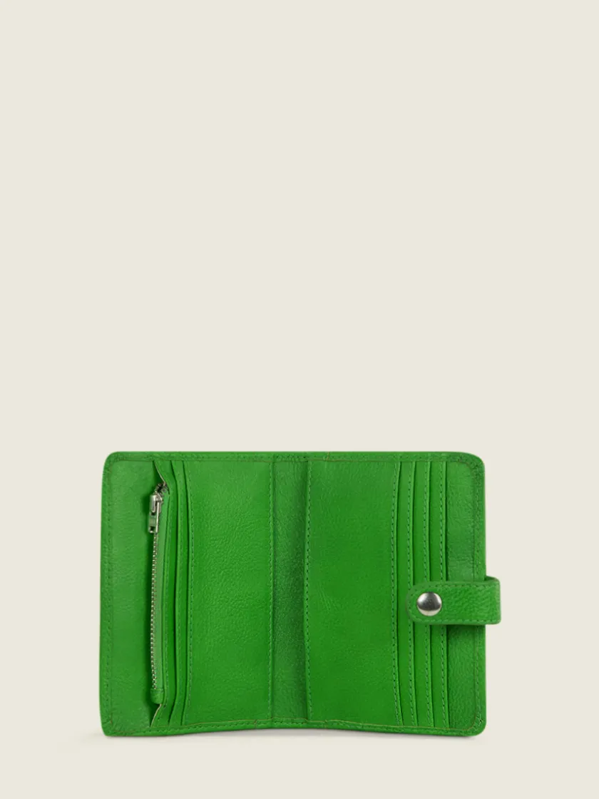 PAUL MARIUS Portefeuilles|LePortefeuille Jeanne Néon - Vert