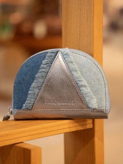 PAUL MARIUS Portefeuilles|LePortefeuille Manon - Denim / Acier